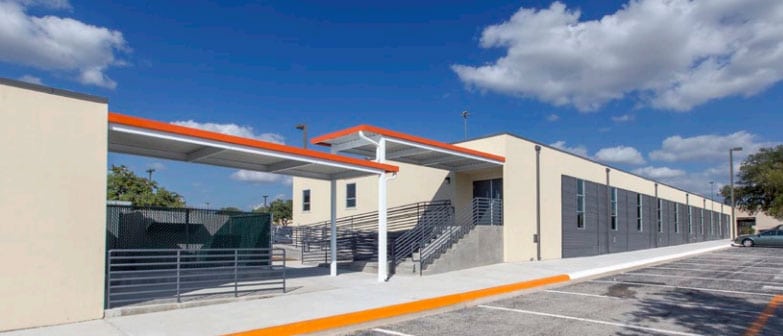 Permanent modular building UNT Dallas